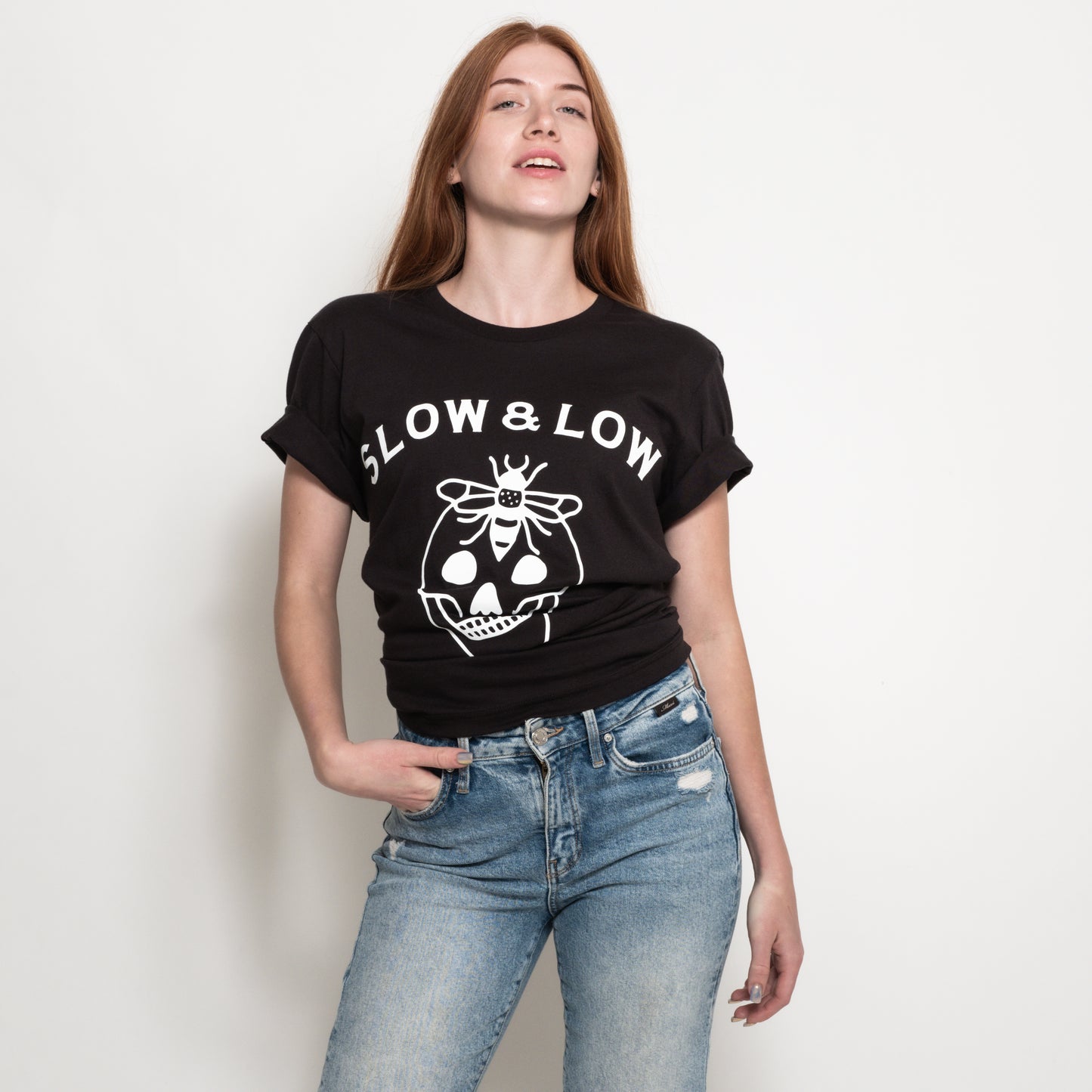 Vintage Black Bee x Skull Tee