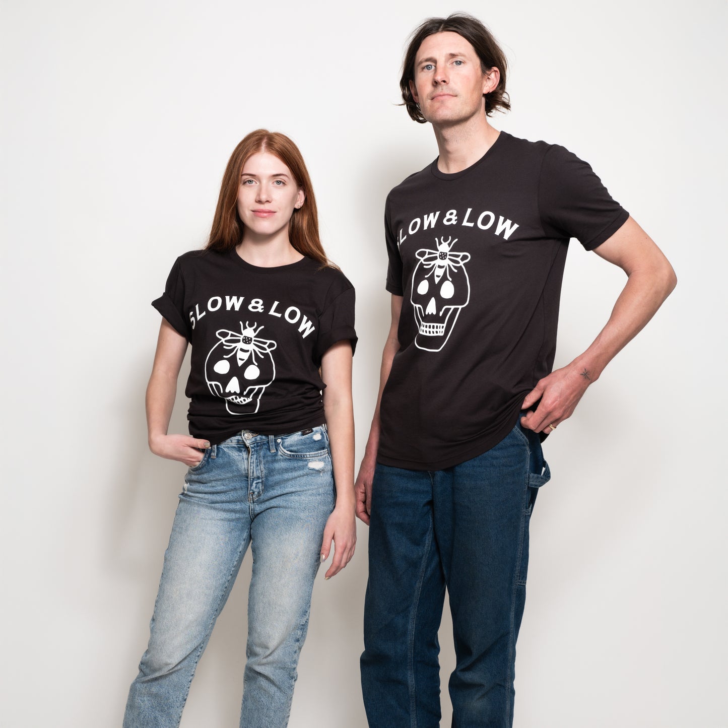 Vintage Black Bee x Skull Tee