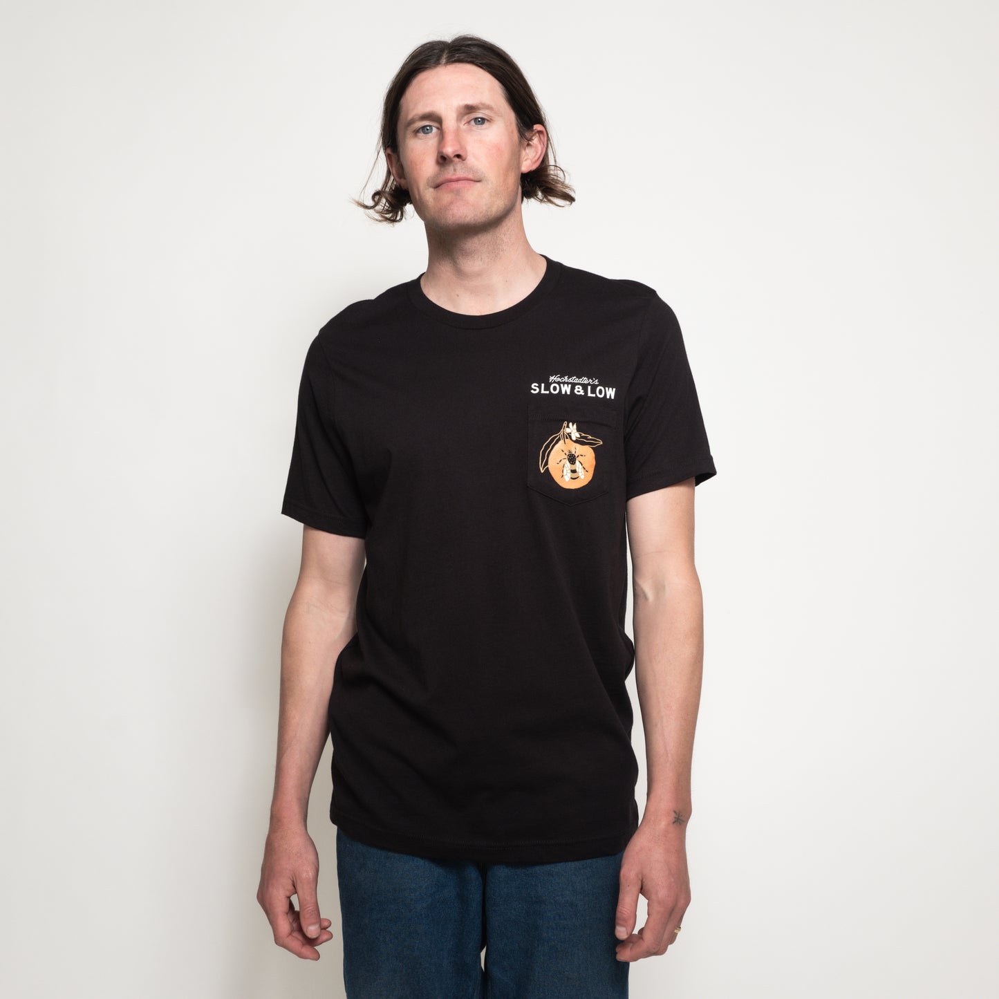 Slow & Low Bee Pocket Tee
