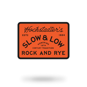 Slow & Low Rock and Rye Orange Patch