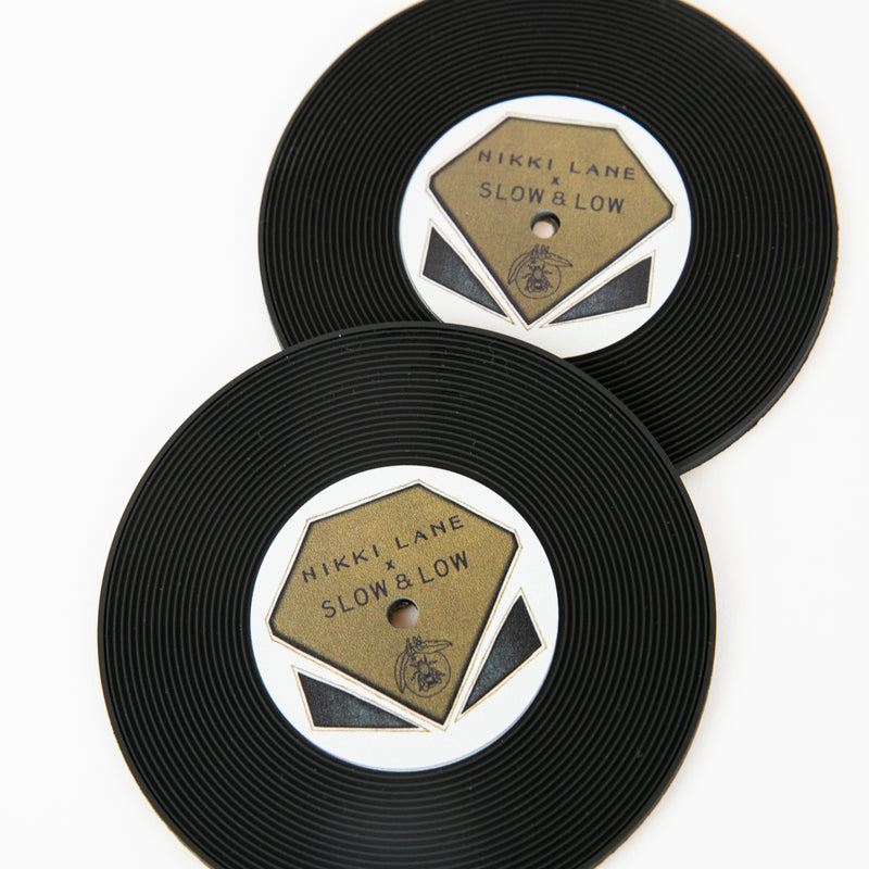 "Whiskey & Diamonds" Custom Vinyl Coasters